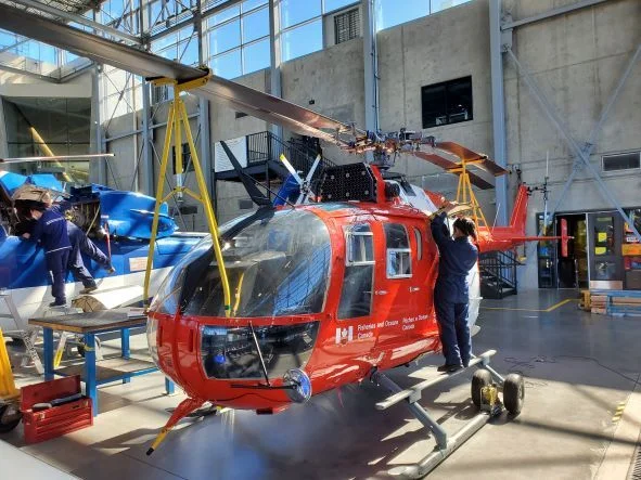 MBB Bo 105 @BCIT